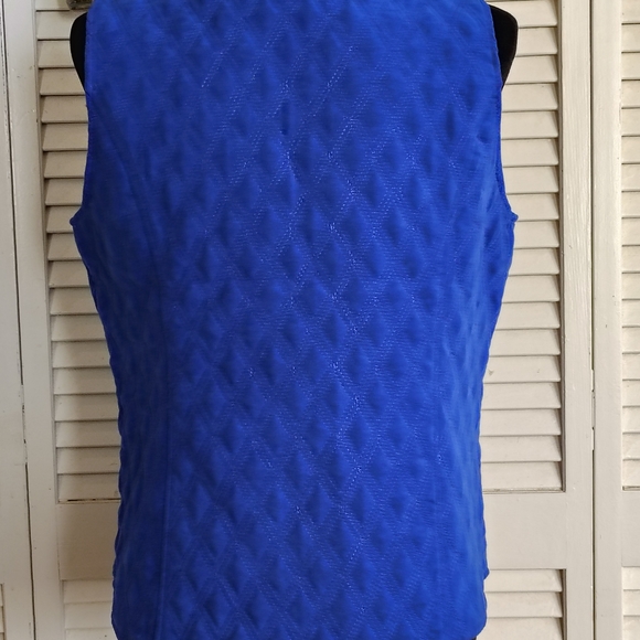 Nomadic Traders Royal Blue Quilted Vest - Picture 3 of 11